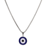 Hot selling hip-hop style Devil's Eye pendant necklace with male and female personality and niche design sense necklace