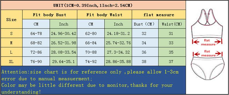 Push Up Swimwear Female Summer Bikini Set