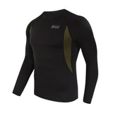winter Top quality new thermal underwear men underwear sets compression  fleece sweat quick drying thermo underwear men clothing