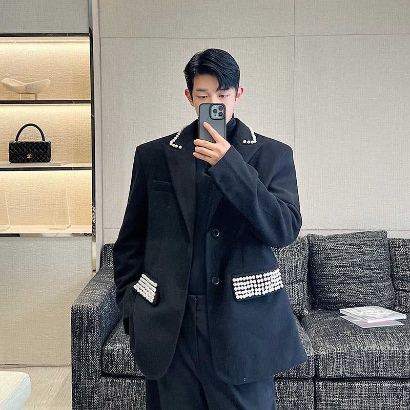 Oversize Woolen Suit
